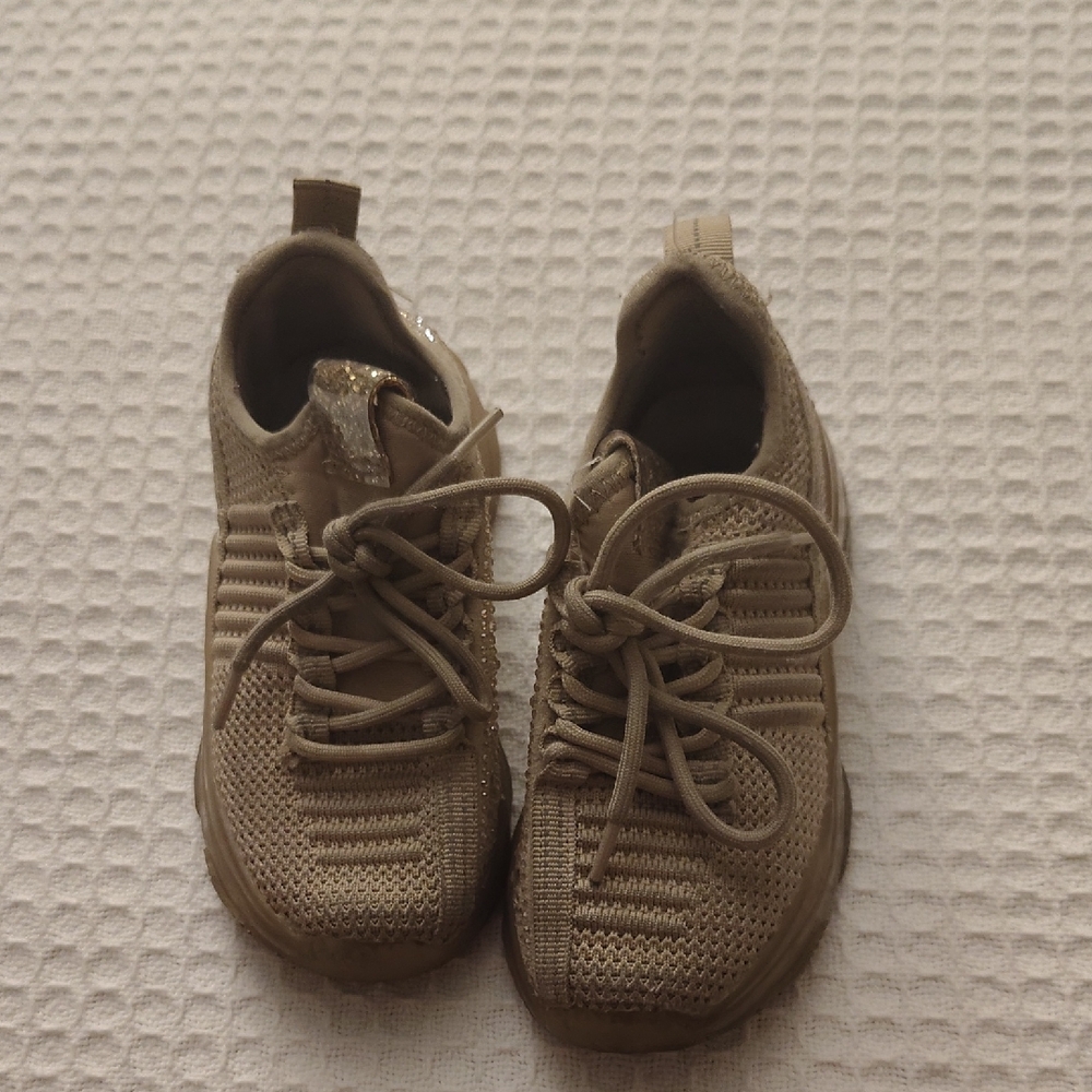 Steve Madden Tan Kids Sneakers